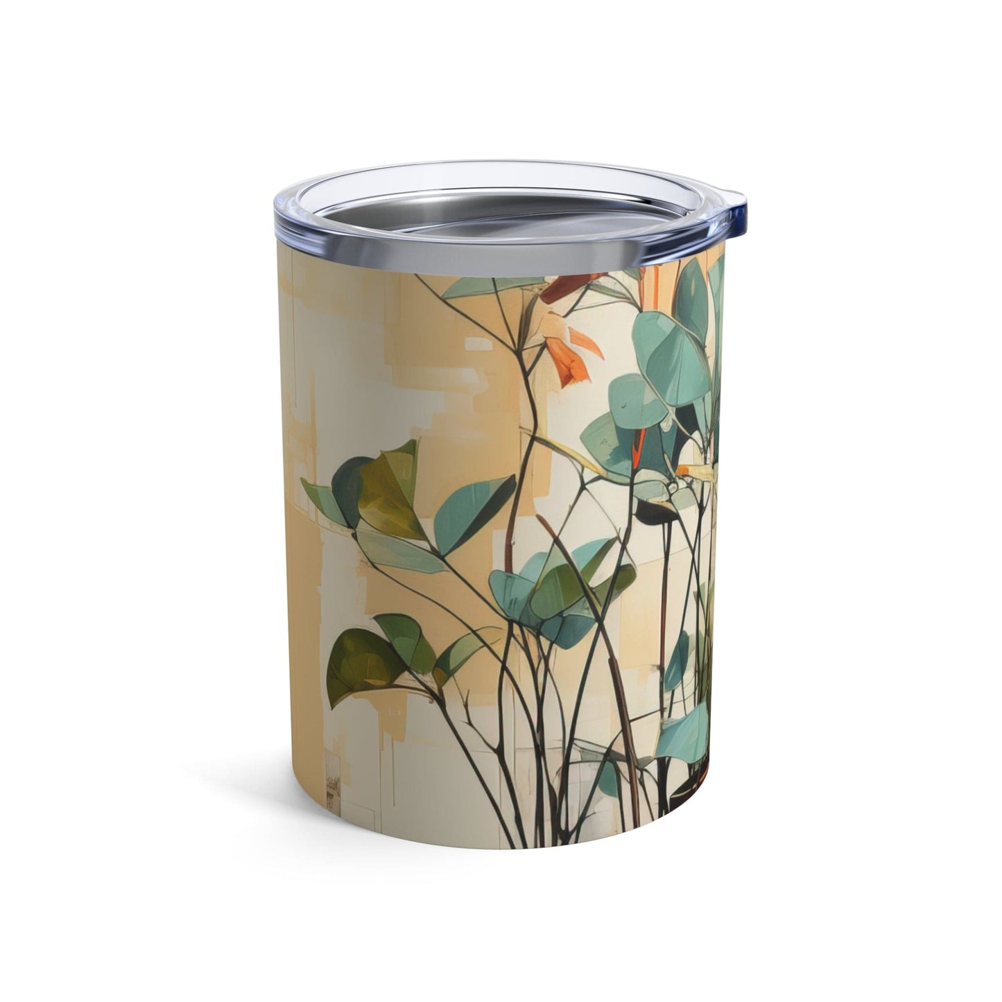 Insulated Tumbler 10oz - Rustic Botanical Plants