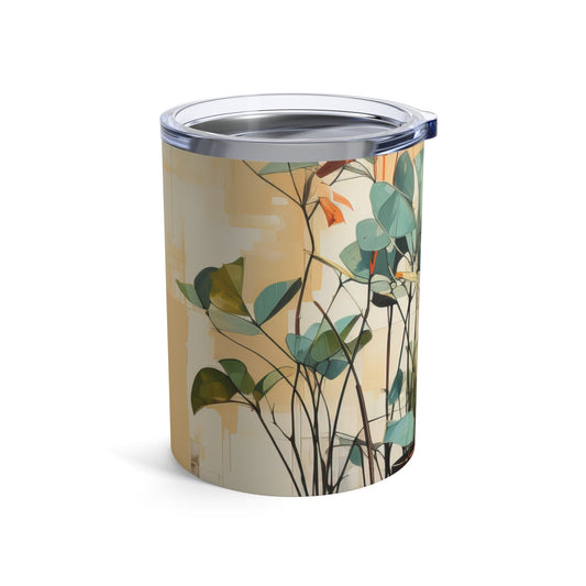 Insulated Tumbler 10oz - Rustic Botanical Plants