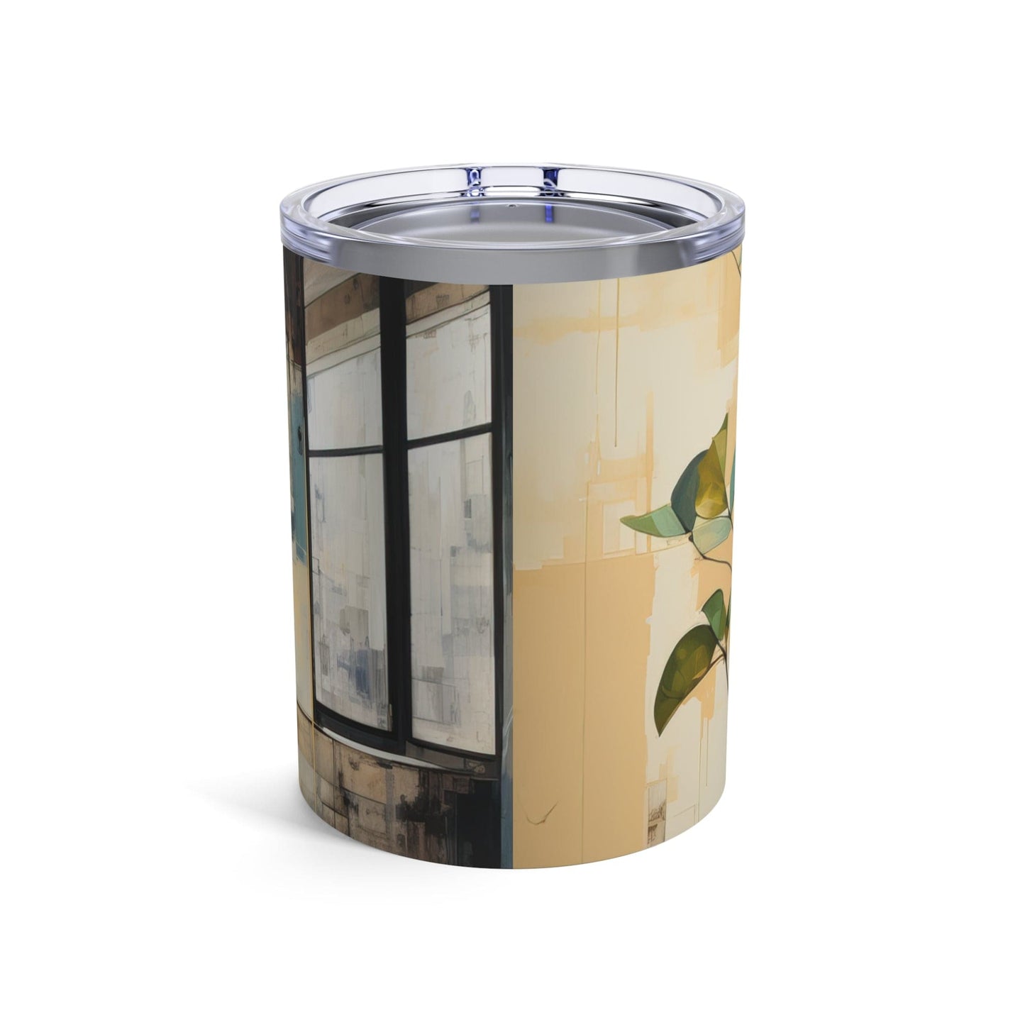 Insulated Tumbler 10oz - Rustic Botanical Plants