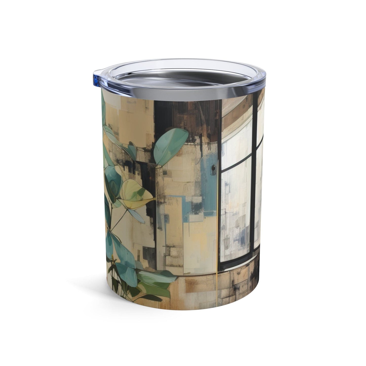 Insulated Tumbler 10oz - Rustic Botanical Plants